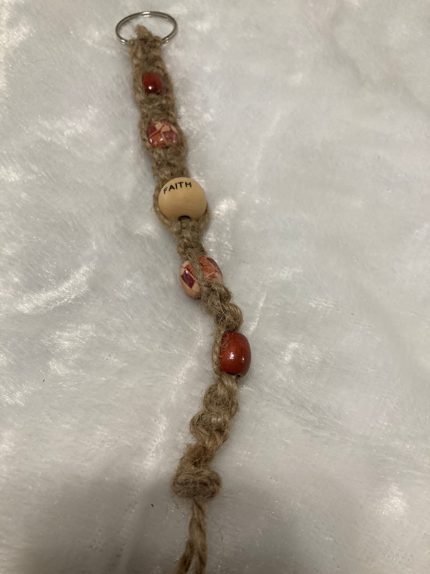 Macrame keychain